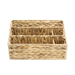 Organisateur de bureau en jacinthe d'eau