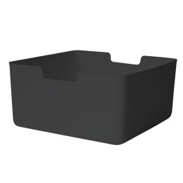 Demi-bac de rangement en plastique