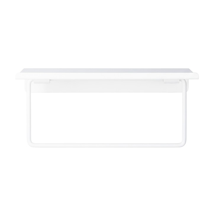 Étagère porte-serviette en métal 28cm