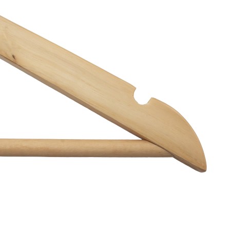 Detail of Lot de 8 cintres en bois