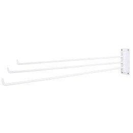 Fini la salle de bain encombrée ! Ses 3 barres superposées suspendent les serviettes de toute la famille sans les entasser.