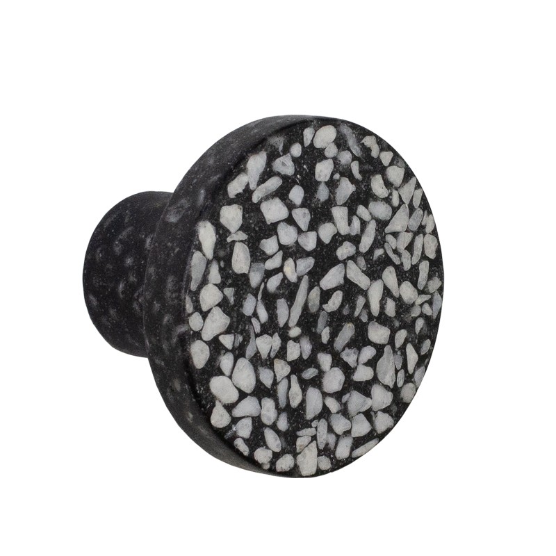 Detail of Patère polyrésine terrazzo
