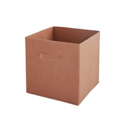 Cube de rangement en intissé