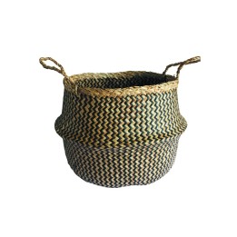 Panier cloche motif ethnique zigzag