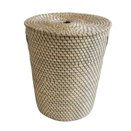 Panier à linge tressé