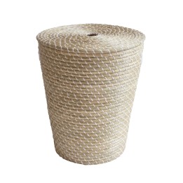 Panier à linge tressé