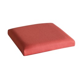 Assise en polyester rouge