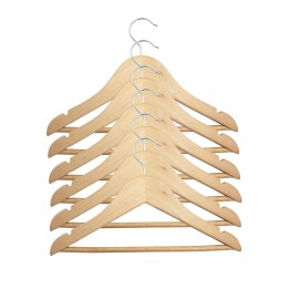 Lot de 6 cintres enfant en bois