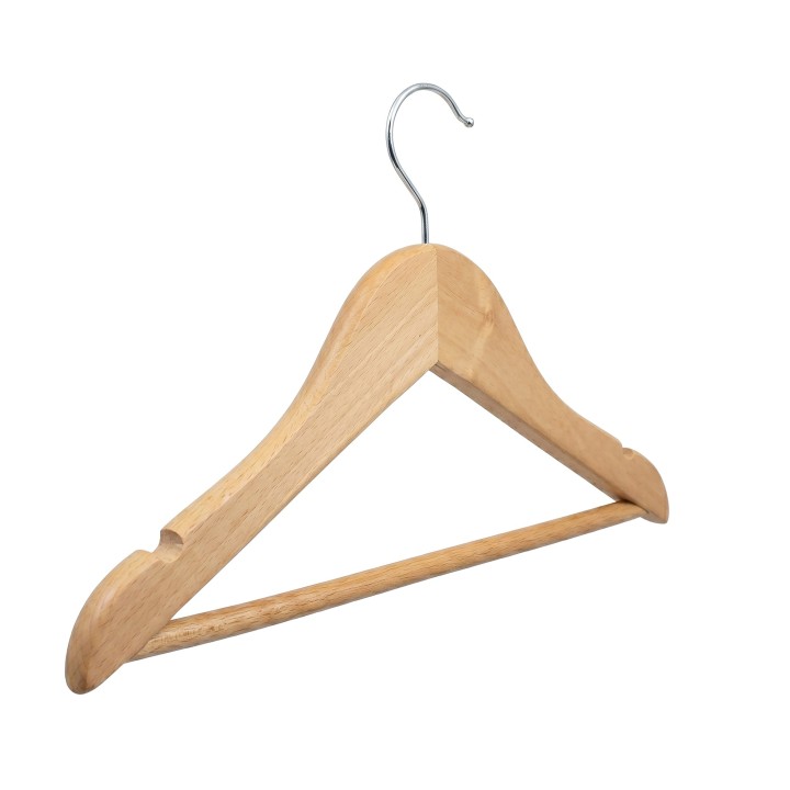Lot de 6 cintres enfant en bois