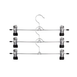 Lot de 3 cintres jupes en métal