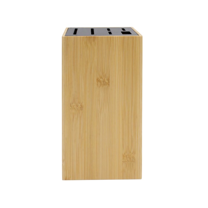 Range-couteaux en bambou naturel