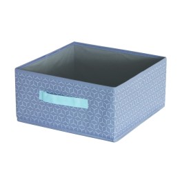 Cube de rangement motif géométrique