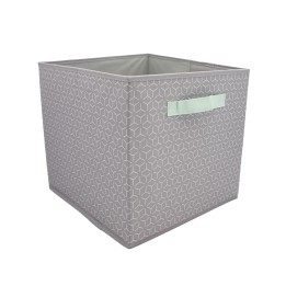 Cube de rangement motif géométrique