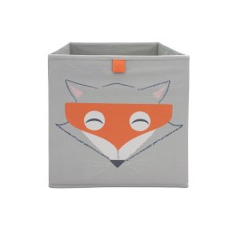 Cube de rangement motif renard