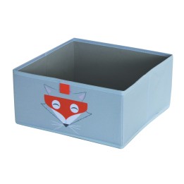 Cube de rangement motif renard