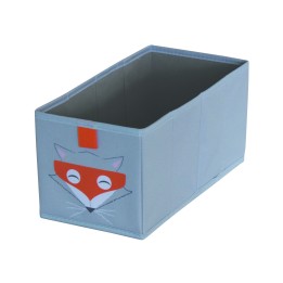 Cube de rangement motif renard