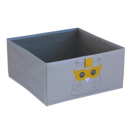 Cube de rangement motif hiboux