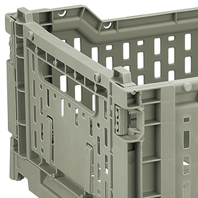 Detail of Cagette déco en plastique 15 L