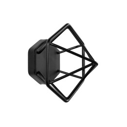 Patère acier - design géométrique