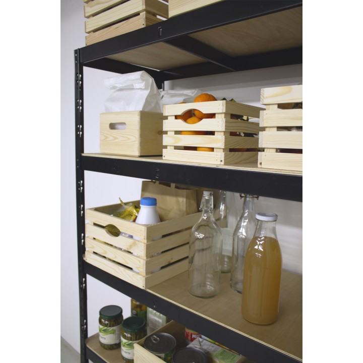 Caisse en pin naturel
