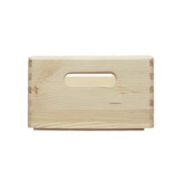 Caisse en pin naturel