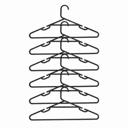 Lot de 6 ceintres en plastique