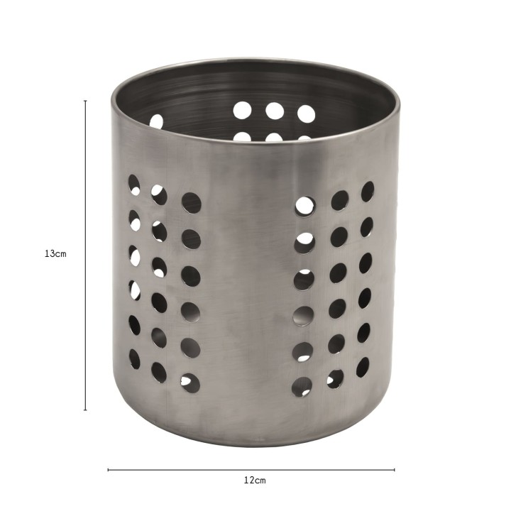 Pot à ustensiles en métal