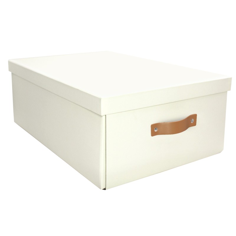 Detail of Lot de 2 boîtes de rangement en carton