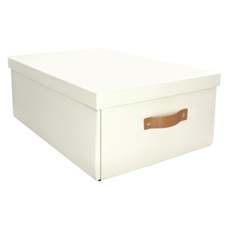 Detail of Lot de 2 boîtes de rangement en carton