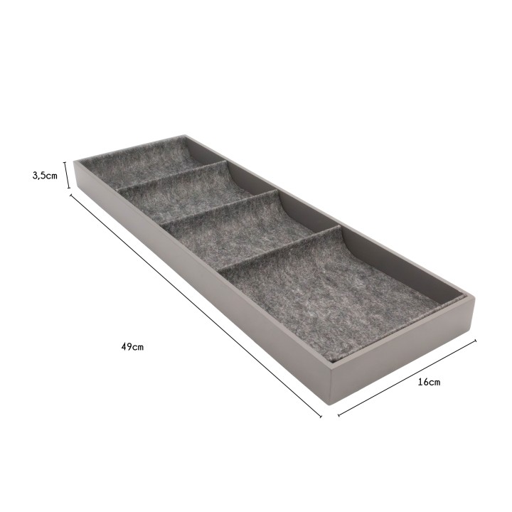 Plateau de rangement pour bijoux