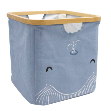 Cube de rangement en tissu 30x30x30 pour enfant
