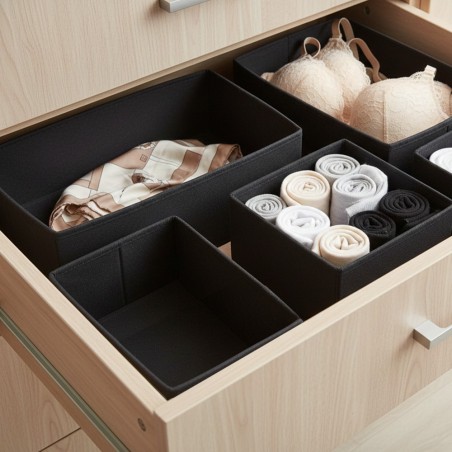 Detail of Organisateur pour tiroir de bureau
