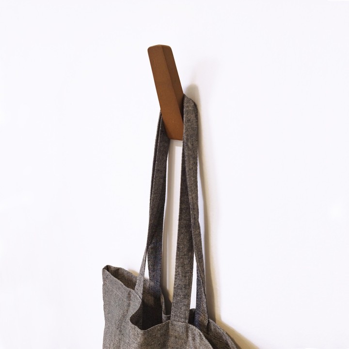 Patère en bois