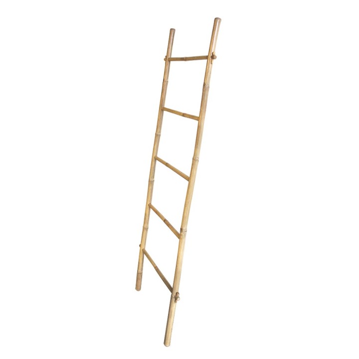 Echelle porte serviettes - Bambou - 180x55 cm