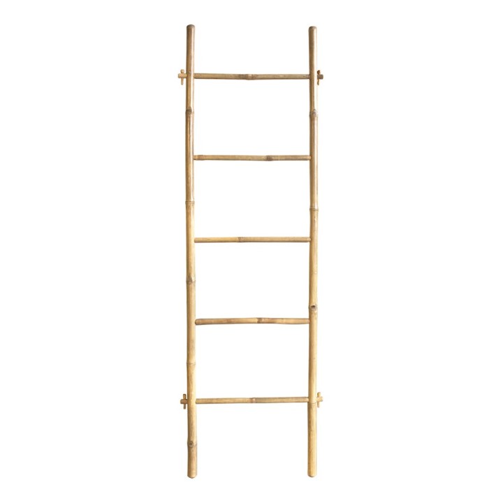 Echelle porte serviettes - Bambou - 180x55 cm