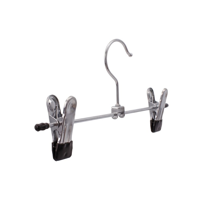 Cintres métal à pinces - Rangement vêtements