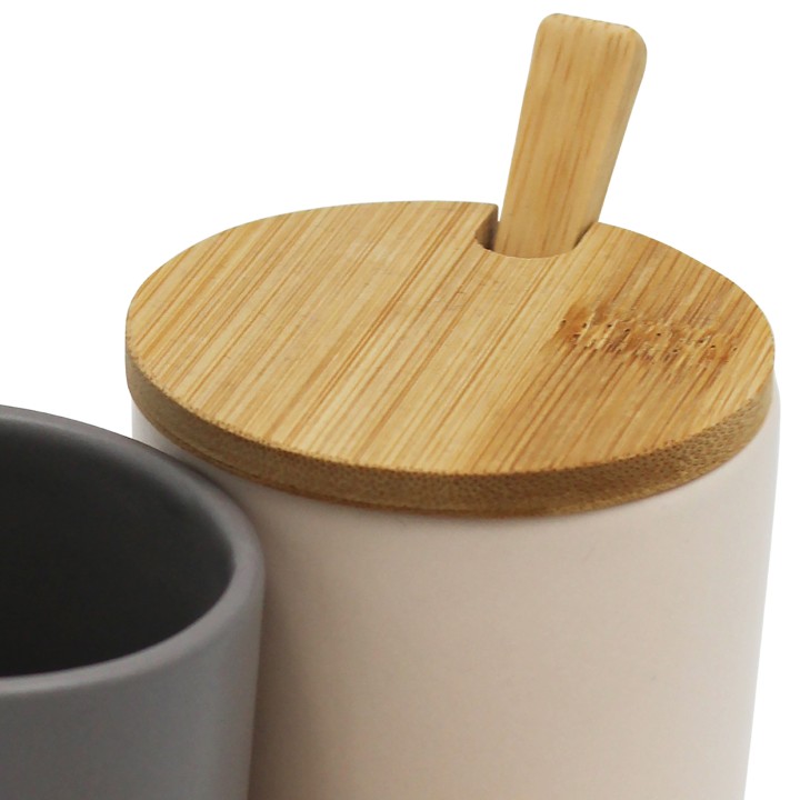 Sucrier en céramique avec cuillère - Cuisine