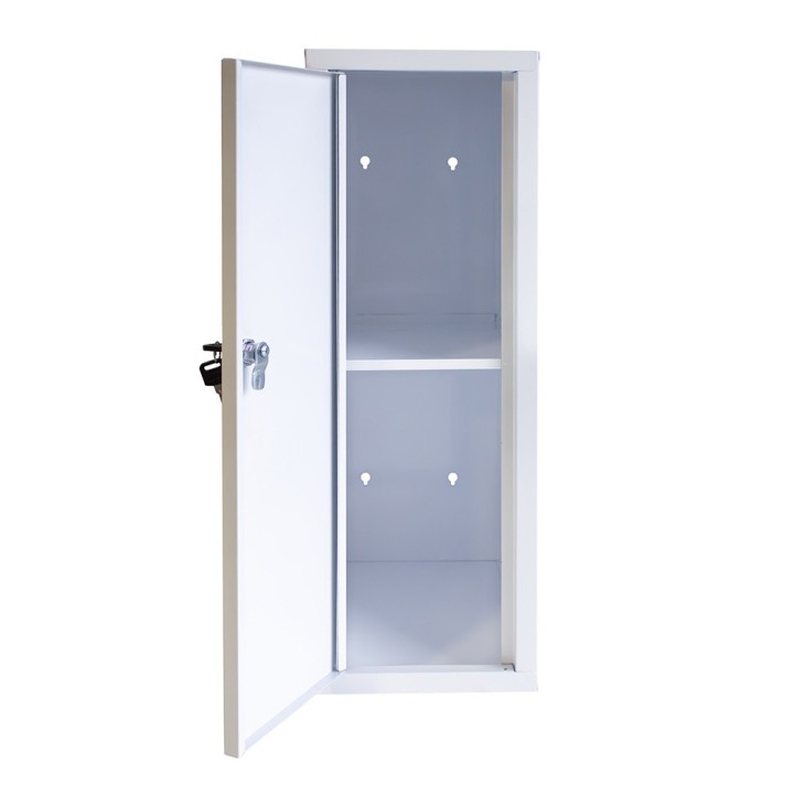 Armoire à pharmacie avec clé - Blanc - 60x30x20