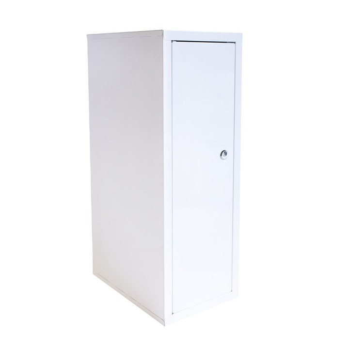 Armoire à pharmacie avec clé - Blanc - 60x30x20