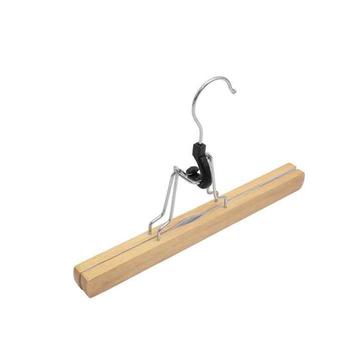 Cintres en bois FSC pour pantalon ou jupe - 25 cm de long