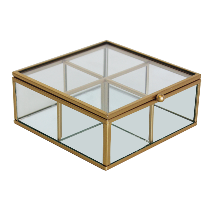 Coffret à bijoux - 4 compartiments