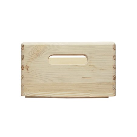 Detail of Caisse en bois. Taille S