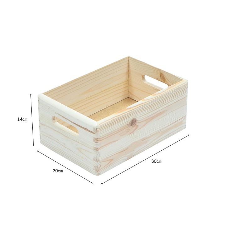 Petite caisse en bois - Rangement cuisine