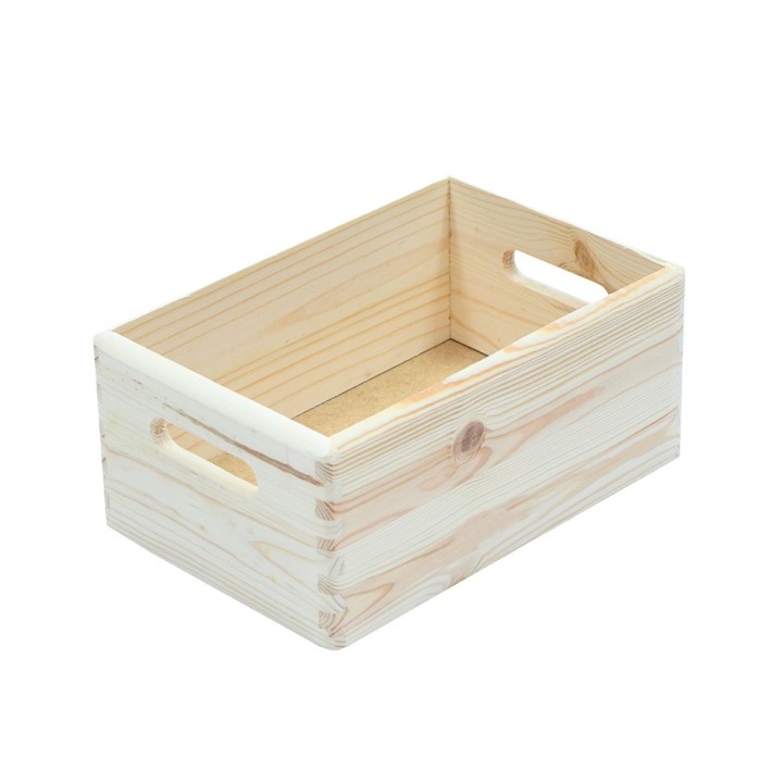 Petite caisse en bois - Rangement cuisine