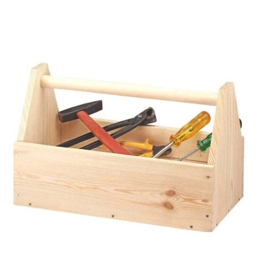Caisse à outils en bois