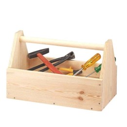 Caisse à outils en bois