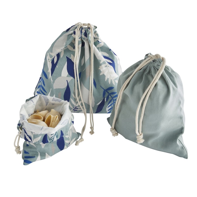 Detail of Lot de 3 sacs à vrac bio et originaux