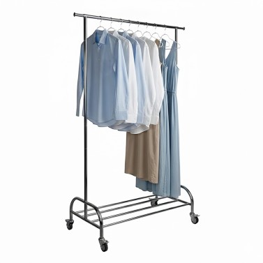 Portant à vêtements extensible en acier