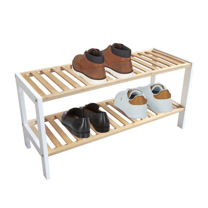 Étagère à chaussures en bois