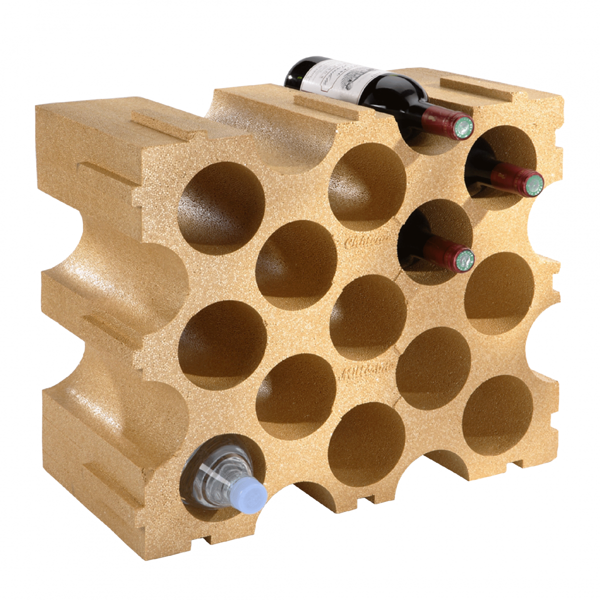 Range bouteille polystyrène Outlet